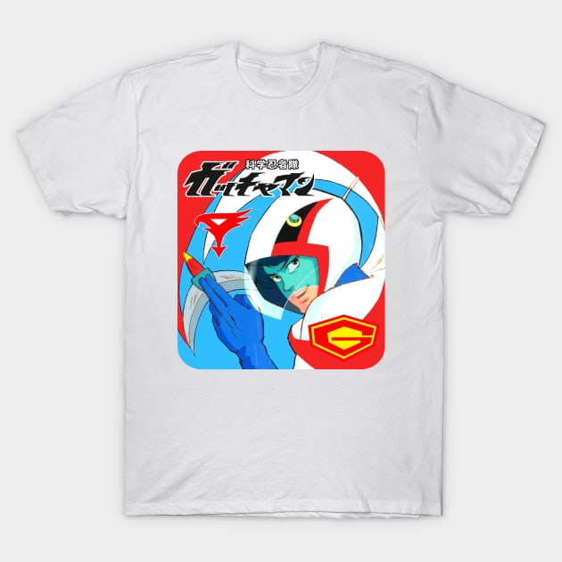 Gatchaman Battle of the Planets Mark Exclusive! T-Shirt by Pop Fan Shop
